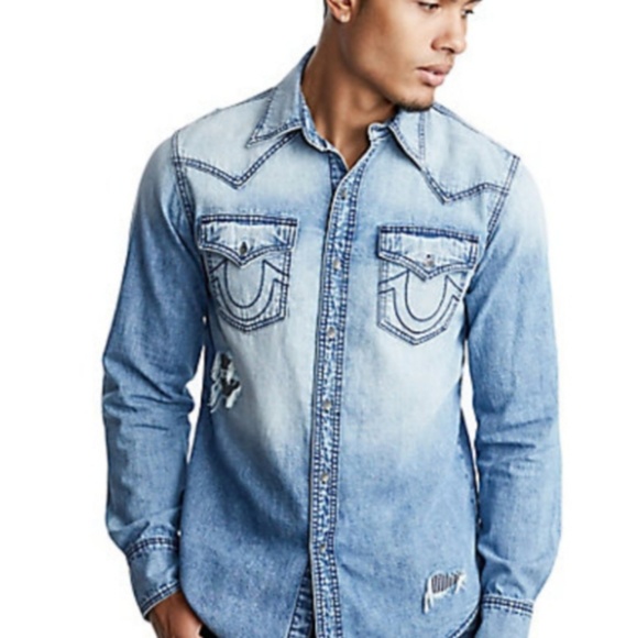 True Religion Shirts True Religion Western Shirt Poshmark